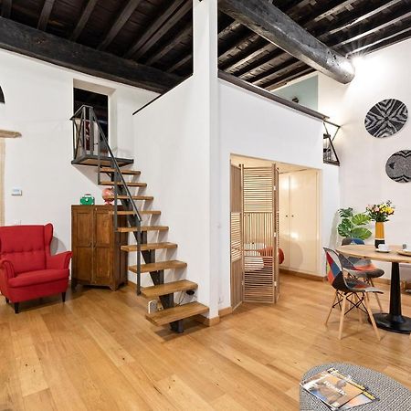 Ferienwohnung Rome As You Feel - Charming Loft In Navona Exterior foto