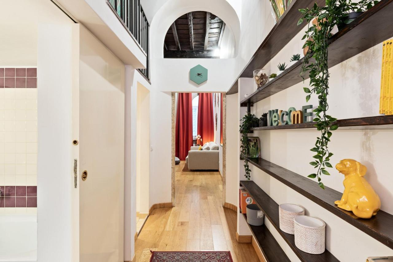 Ferienwohnung Rome As You Feel - Charming Loft In Navona Exterior foto