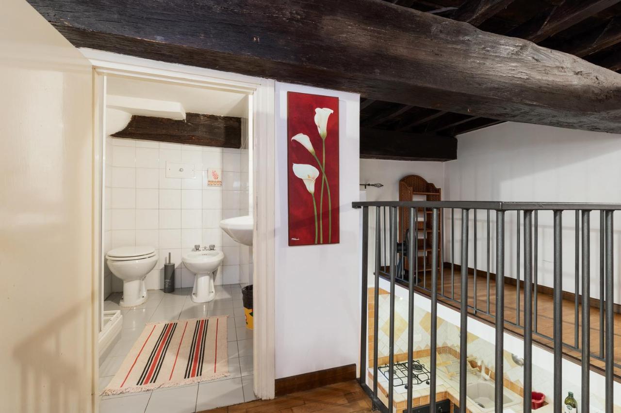 Ferienwohnung Rome As You Feel - Charming Loft In Navona Exterior foto