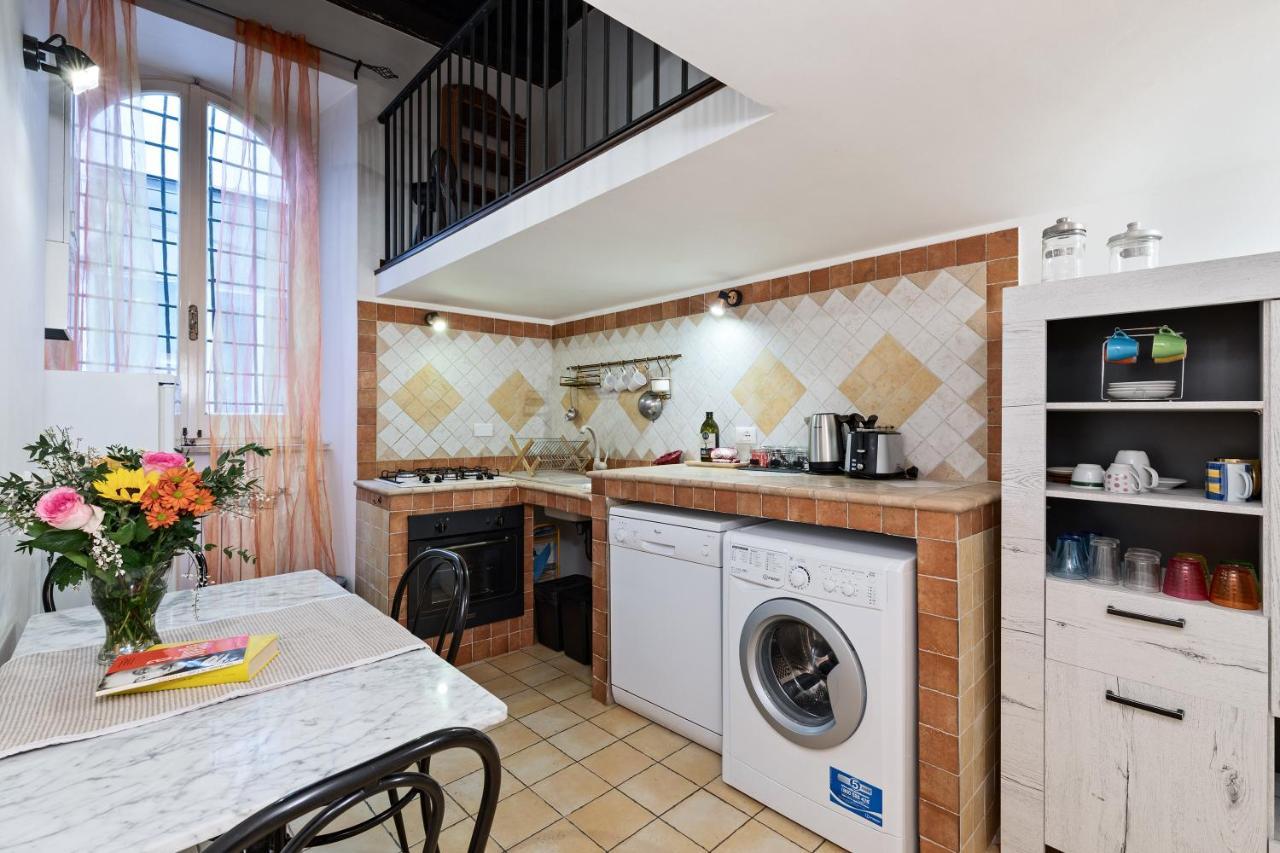 Ferienwohnung Rome As You Feel - Charming Loft In Navona Exterior foto