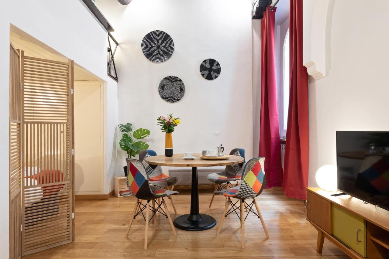 Ferienwohnung Rome As You Feel - Charming Loft In Navona Exterior foto