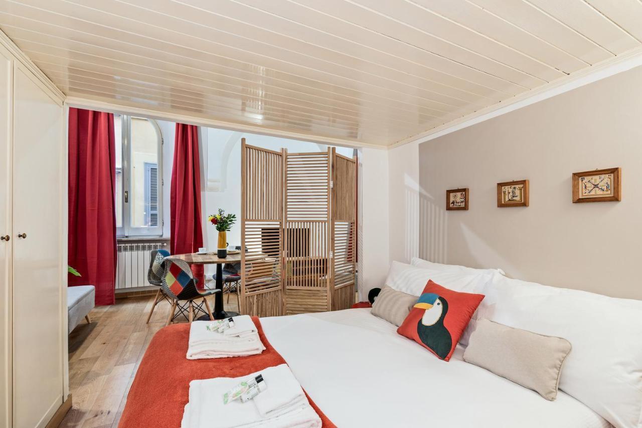 Ferienwohnung Rome As You Feel - Charming Loft In Navona Exterior foto