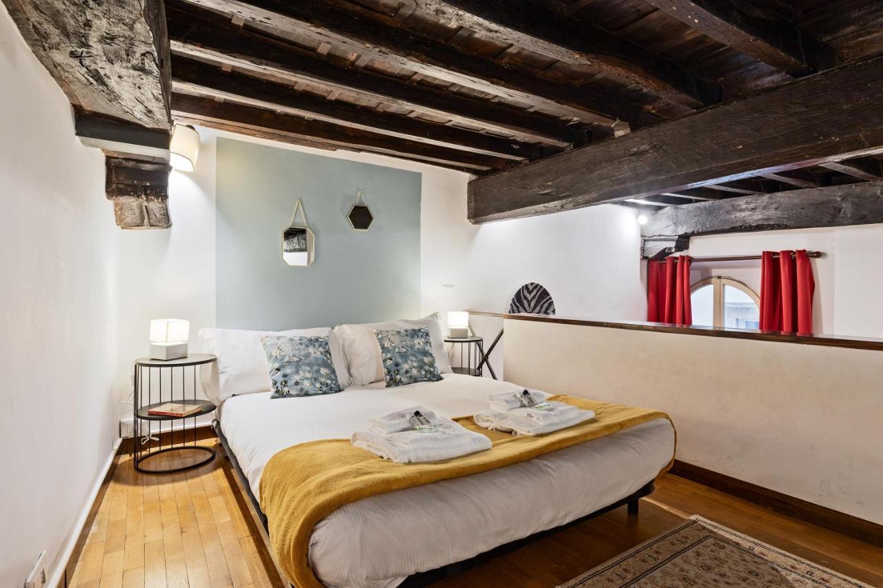 Ferienwohnung Rome As You Feel - Charming Loft In Navona Exterior foto