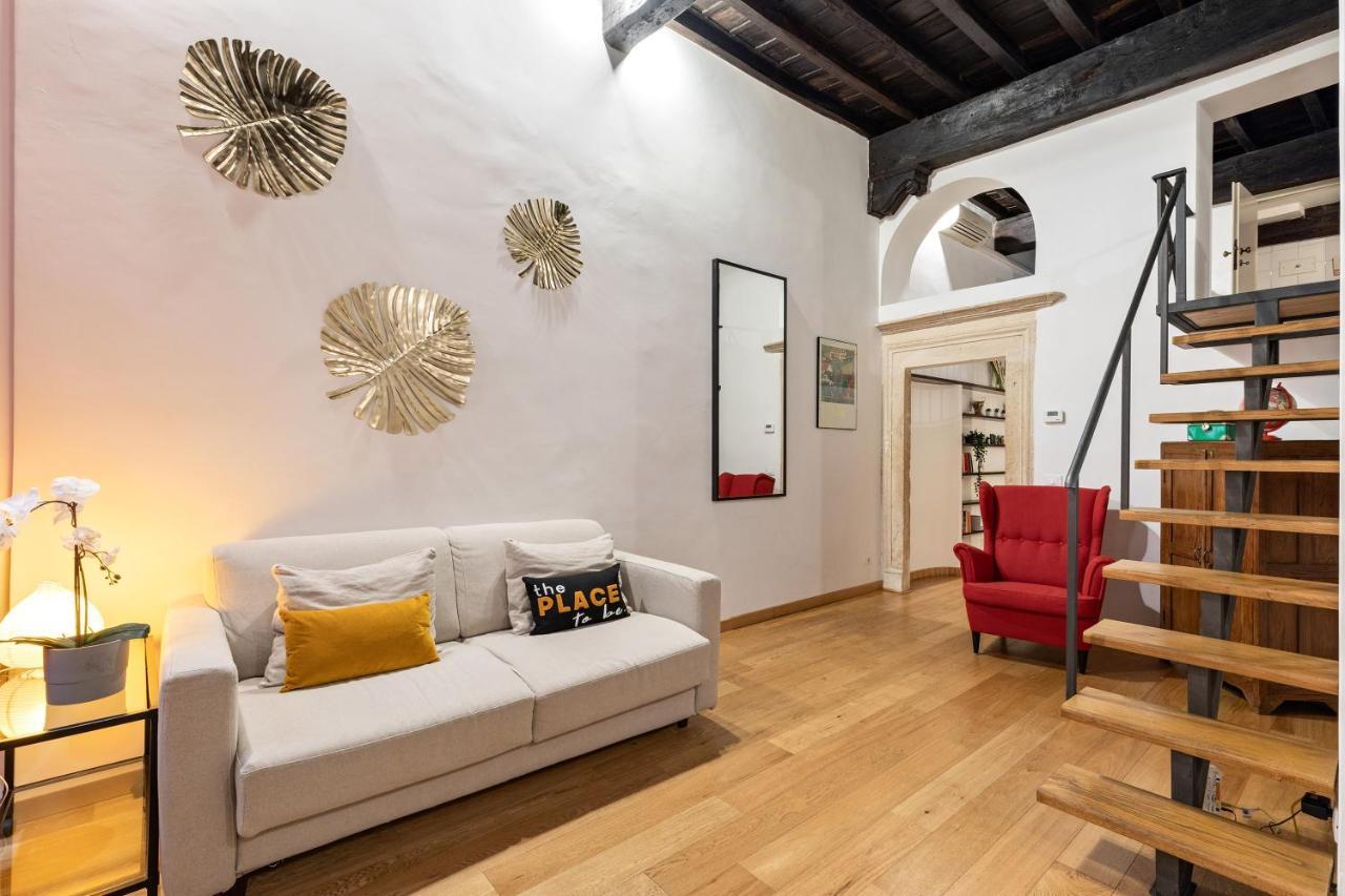 Ferienwohnung Rome As You Feel - Charming Loft In Navona Exterior foto
